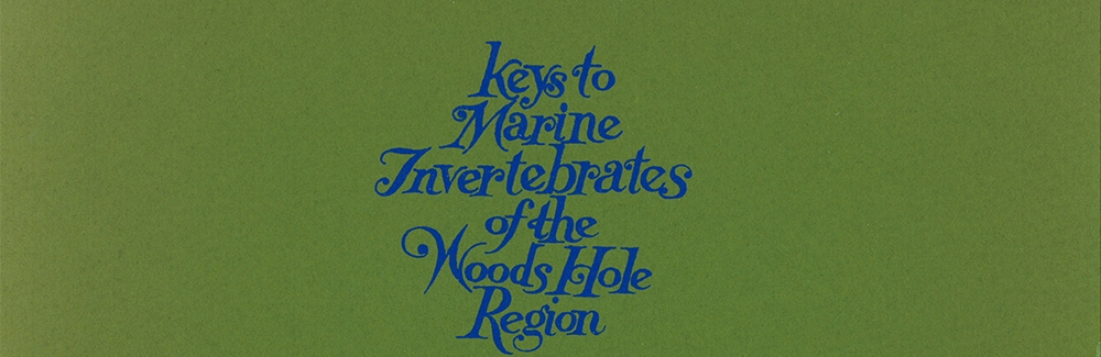 Keys to the Marine Invertebrates of the Woods Hole Region cover