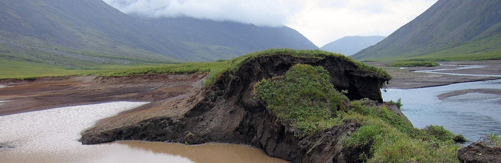 Permafrost thaw, NPS, Credit C. Ciancibelli