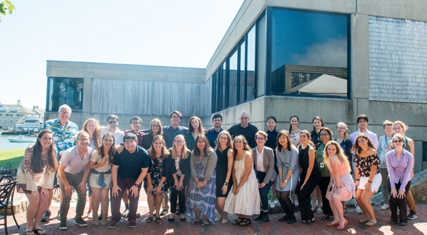 Undergrad students at MBL in 2019