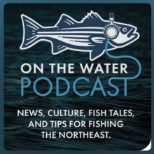 logo for the On The Water Podcast