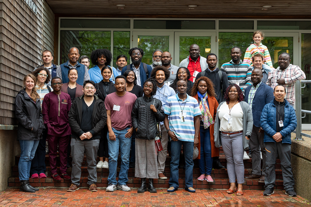 Participants of the 2024 PAIR-UP Microscopy Conference for Black imaging scientists at the MBL. Credit: Dee Sullivan