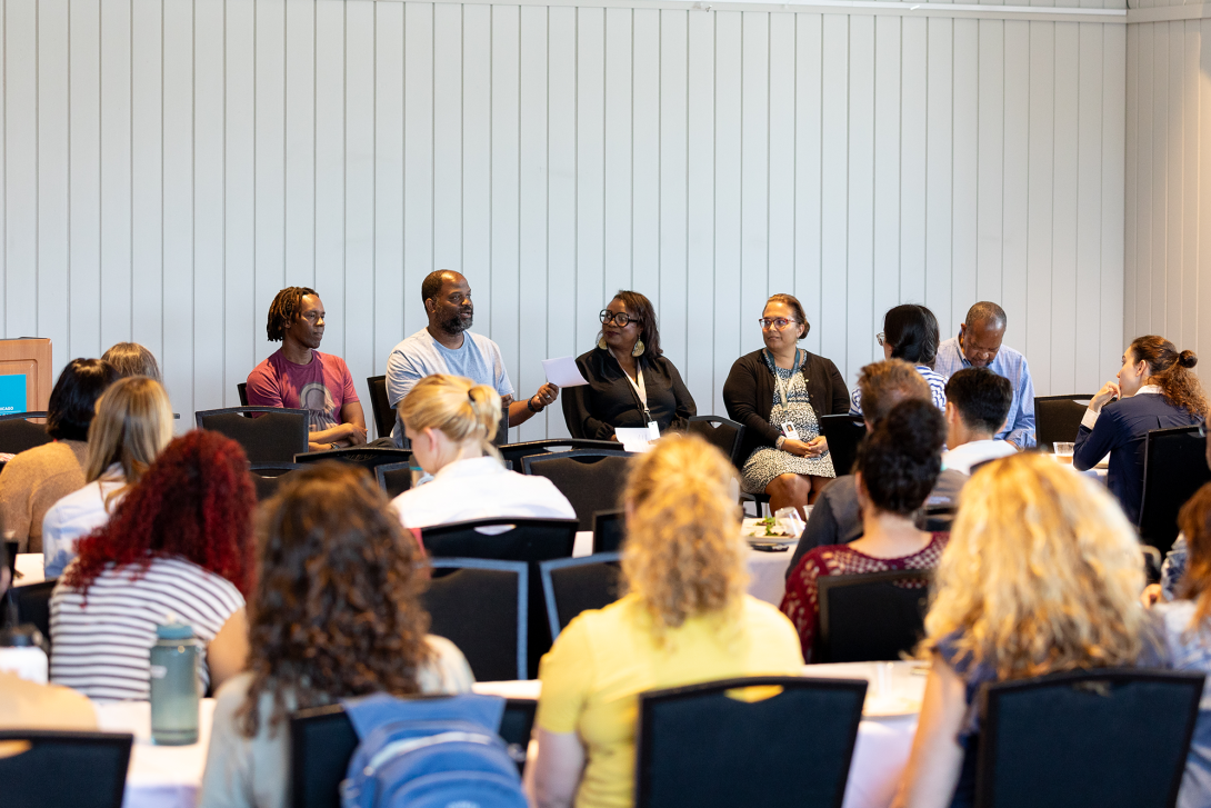 Gerry Downes (UMass)  Dominique Pritchett (Howard University)  Sally Seraphin (Trinity College)  Veronica Acosta (University of the Incarnate Word)  George Langford (Syracuse University)   